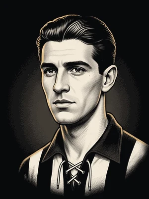 Caricatura de Heleno de Freitas